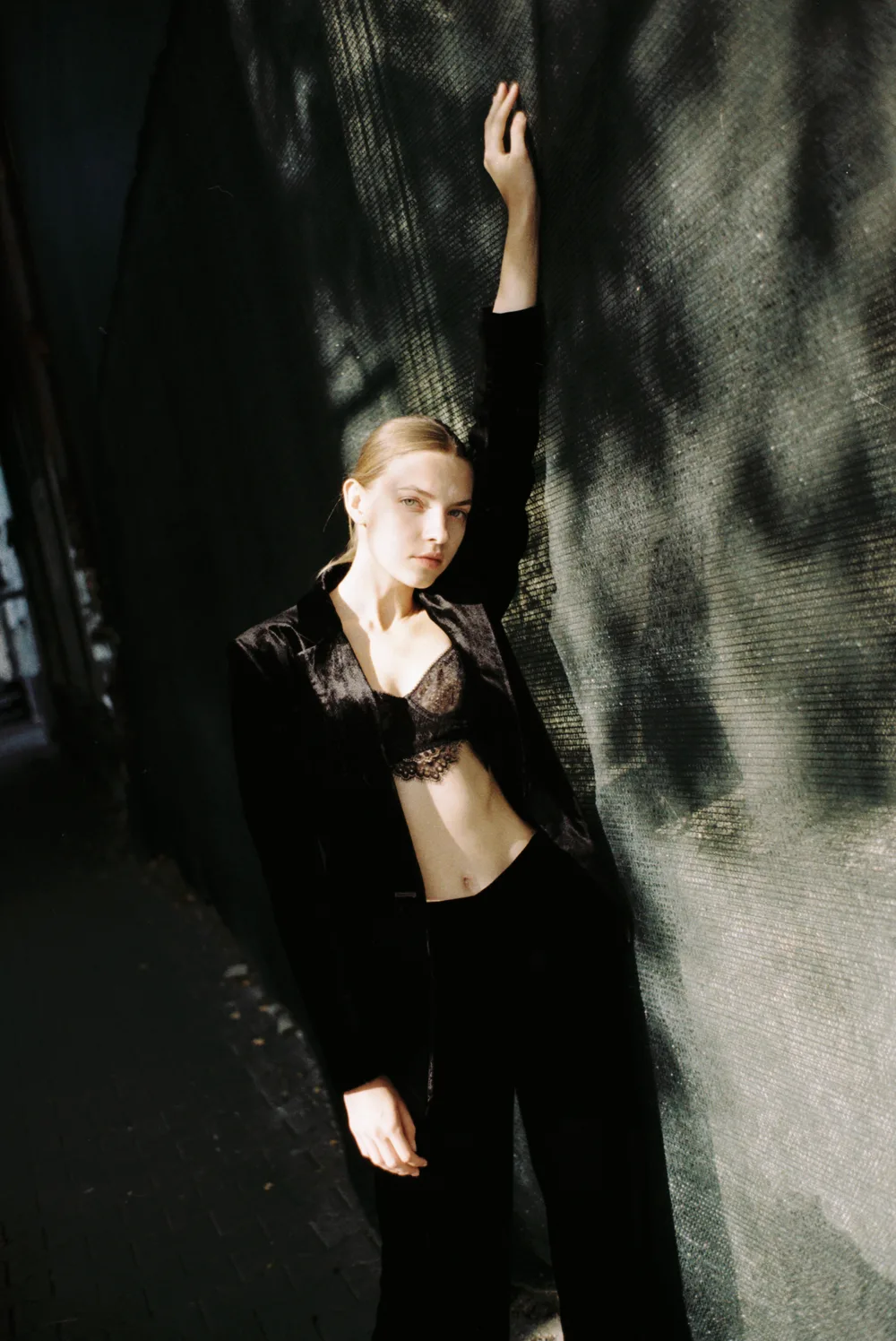 The same Gold 200 negative, photographed under white light and developed by Trichroma Lab.